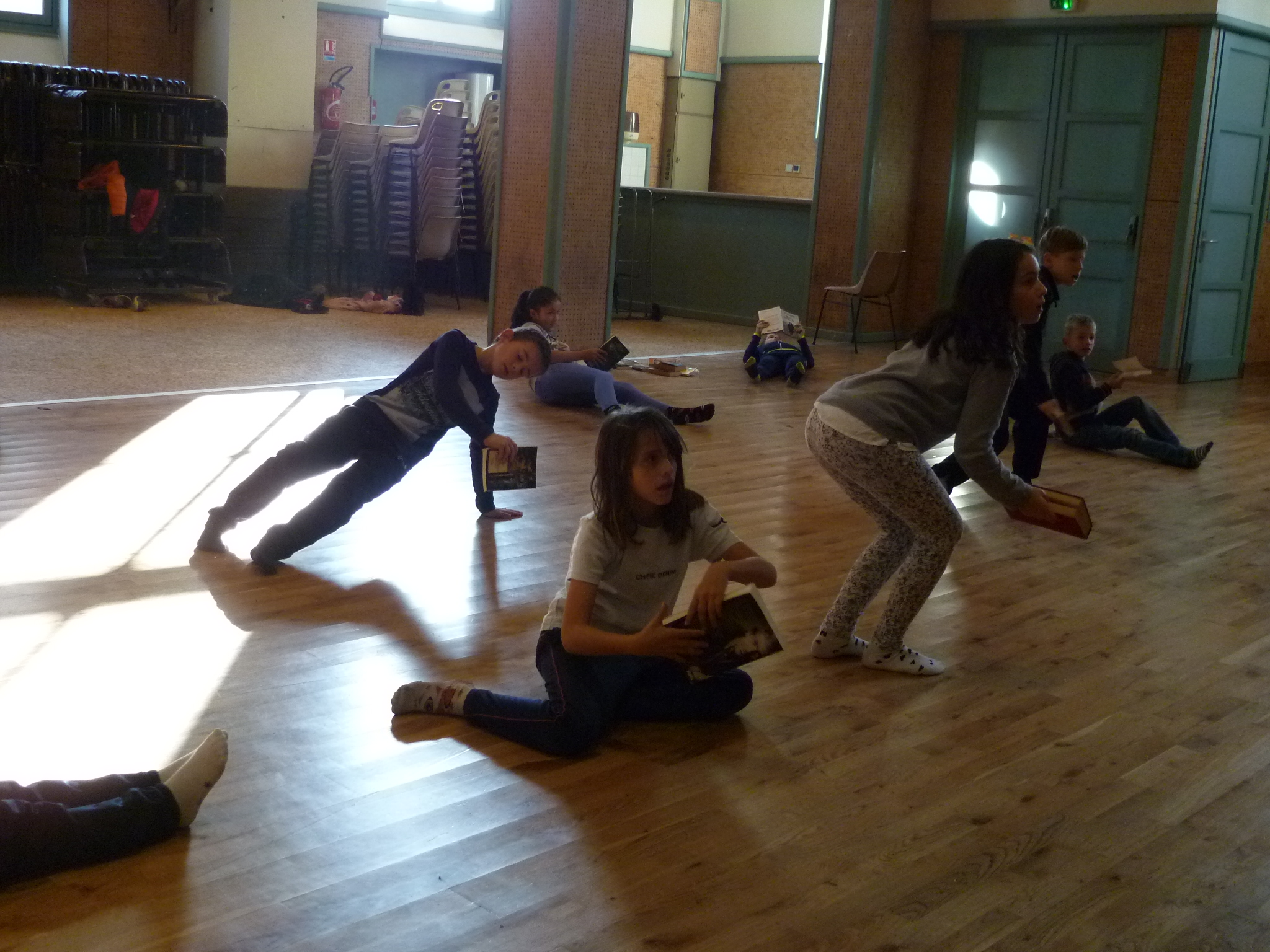 Classe de CM Danse avec les livres